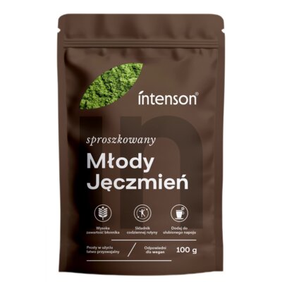 Młody jęczmień INTENSON (100 g)