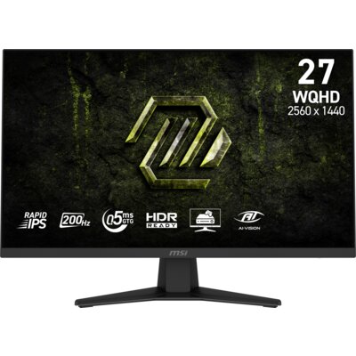 Monitor MSI MAG 274QF E20 27" 2560x1440px IPS 200Hz 0.5 ms [GTG]