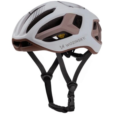 Kask rowerowy WOZINSKY HT-68TL Biały Szosowy (rozmiar L)