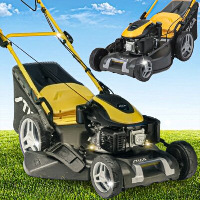 Kosiarka spalinowa STIGA Combi 53 SQ z napędem, 51 cm, 166 cm3, 2.6 kW, mulczowanie, kosz 60L