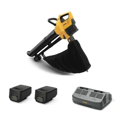 Dmuchawa do liści akumulatorowa STIGA 20V VS 100E 2x 4.0 Ah