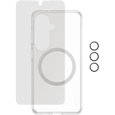 Etui PANZERGLASS Care Privacy 3w1 do Samsung Galaxy S26 Przezroczysty + szkło prywatyzujące + osłona obiektywu