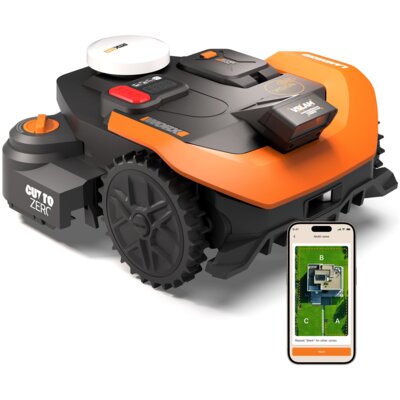 Robot koszący WORX Landroid Vision WR318E Bez przewodu ograniczającego