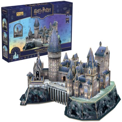 Puzzle 3D CUBIC FUN Harry Potter Zamek Hogwart 306-540302 (197 elementów)