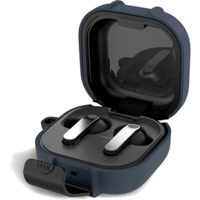 Etui na słuchawki TECH-PROTECT Slim Hook do Samsung Galaxy Buds 4/4 Pro Niebieski