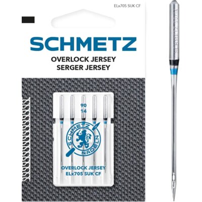 Igła półpłaska SCHMETZ Serger Jersey ELX705 SUK CF VDS (5 szt.)