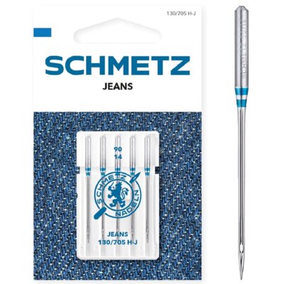 Igła półpłaska SCHMETZ Jeans 90 130/705 H-J VDS (5 szt.)