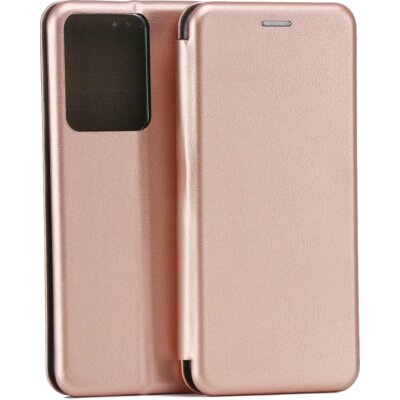 Etui BELINE Book Magnetic do Realme 14T Różowo-złoty