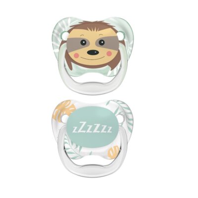 Smoczek DR BROWN'S Prevent Motyl PV22014 6-18 m Zielony (2 sztuki)