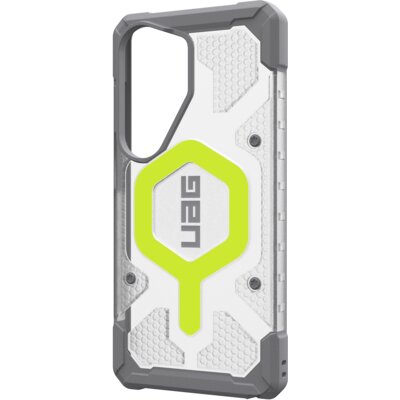 Etui UAG Pathfinder Clear Magnet Bundle do Samsung Galaxy S26 Ultra Szaro-żółty