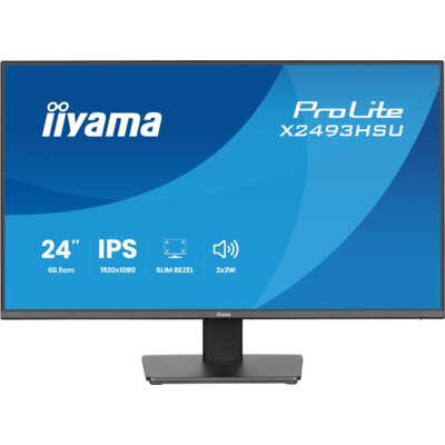Monitor IIYAMA ProLite X2493HSU-B1 23.8" 1920x1080px IPS 120Hz 1 ms [MPRT]