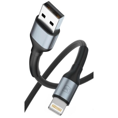 Kabel USB - Lightning 3MK Hyper Cable N-Series 12W 2 m Czarny