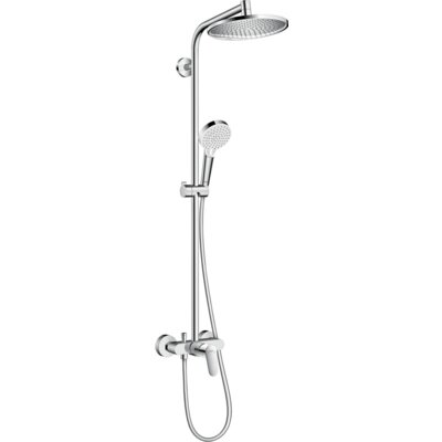 Zestaw prysznicowy natynkowy HANSGROHE Crometta S 240 27269000 z deszczownicą Chrom