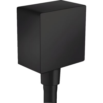 Przyłącze kątowe węża HANSGROHE FixFit 26455670 Czarny mat