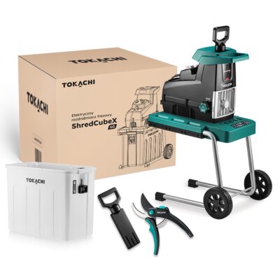 Rozdrabniacz do gałęzi elektryczny TOKACHI ShredCubeX 60