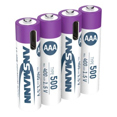 Akumulator ANSMANN 1311-0028 500mAh (4 szt.)