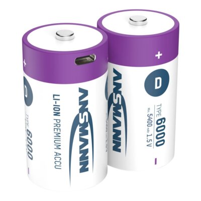 Akumulator ANSMANN 1314-0005 6000mAh (2 szt.)