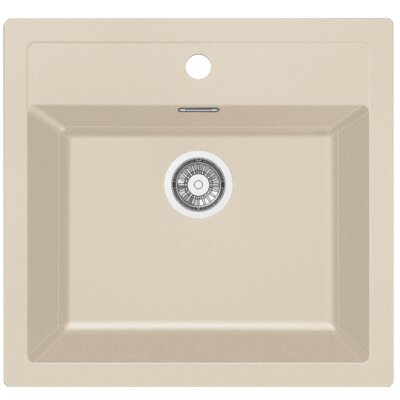Zlewozmywak jednokomorowy FRANKE Sirius SID 610-49 143.0676.461 Beżowy 53x56