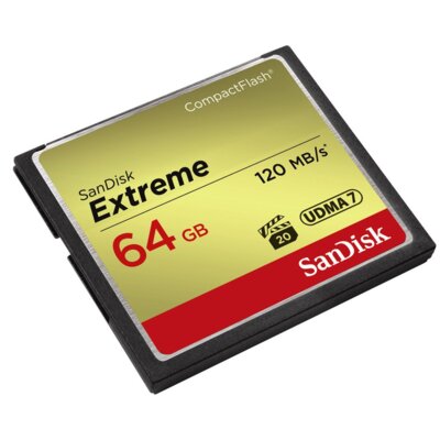 Karta SANDISK Extreme Compact Flash UDMA7 64 GB