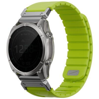 Pasek UNIQ Fluo x Smart-Fit do koperty 50/51 mm Garmin (szerokość paska 26mm) Limonka