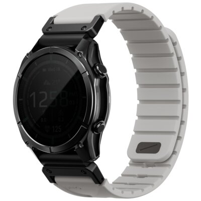 Pasek UNIQ Fluo x Smart-Fit do koperty 44/45/46/47 mm Garmin (szerokość paska 22mm) Szary