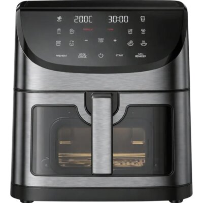 Air Fryer Frytkownica beztłuszczowa EXTRALINK EX.97676 8l z 10 automatycznymi programami i okienkiem do obserwacji postępów gotowania