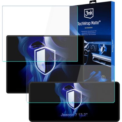 Folia ochronna 3MK TechWrap Matte 2w1 (Center Display + Cluster) do Jaecoo 7 2024- 13.2"