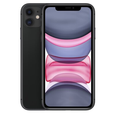 Smartfon APPLE iPhone 11 64GB 6.1" Czarny MHDA3PM/A