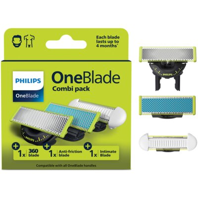 Ostrza do golarki PHILIPS OneBlade 360 QP936/50 (3 sztuki)
