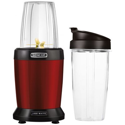Blender kielichowy SENCOR Nutri SNB 4301RD (Sportowy) + 2 bidony w komplecie