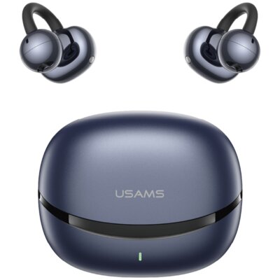 Słuchawki douszne USAMS R03 Echo Clip-on Niebieski