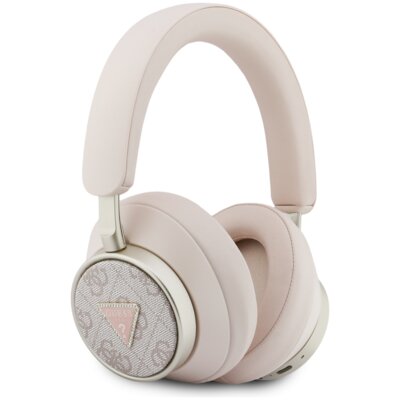 Słuchawki nauszne GUESS 4G Triangle Logo Bluetooth ENC Różowy