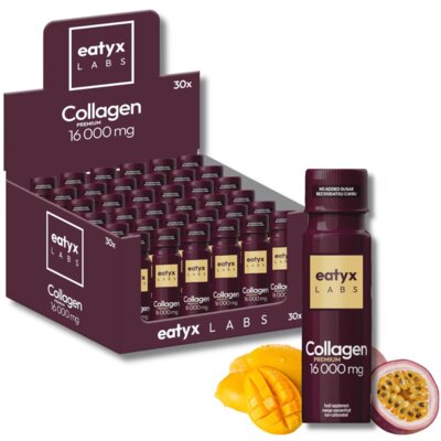 Kolagen EATYX Labs Premium 16000 mg Mango-marakuja (30 x 80 ml)