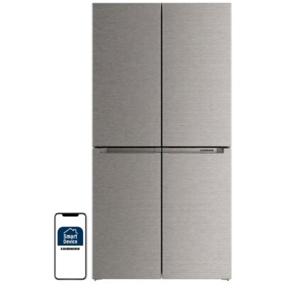 Lodówka LIEBHERR Plus MBsddi 9024 Side by Side No Frost 180.5cm Srebrna