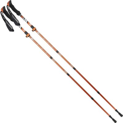 Kijki do nordic walking ENERO PRO Trip 1075297 (115 – 130 cm) Pomarańczowo-czarny