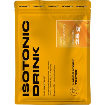 Izotonik NOWMAX Isotonic Drink Pomarańcza Saszetka (25 g)