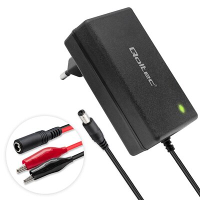 Inteligentna ładowarka QOLTEC 52661 do akumulatora AGM GEL STD 2A 12V