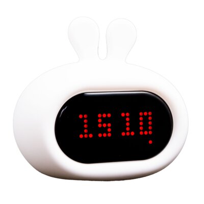 Lampka nocna INNOGIO Królik z budzikiem GIO-135