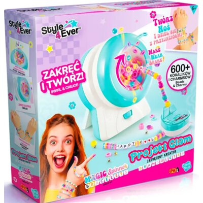 Zestaw kreatywny EPEE Projekt Glam Zakręcony kreator bransoletek EP60468