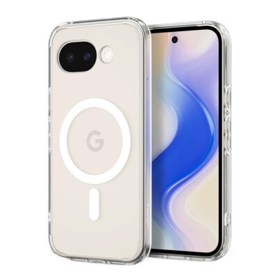 Etui SPIGEN Ultra Hybrid Mag MagSafe do Google Pixel 10a Przezroczysty