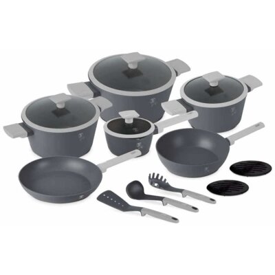Zestaw garnków BERLINGER HAUS Aspen BH 8245 (15 elementów)