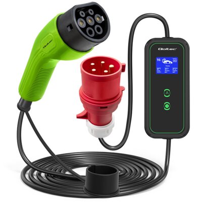 Ładowarka do samochodu elektrycznego QOLTEC 52478 Typ 2 11kW