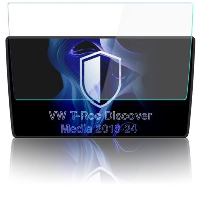 Folia ochronna 3MK TechWrap Matte Center Display do VW T-Roc Discover Media 2018-2024