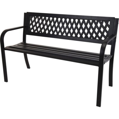 Ławka ogrodowa PROGARDEN 960150 Czarny
