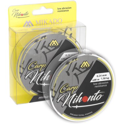 Żyłka MIKADO Nihonto Carp 0.22 mm / 600 m Czarny