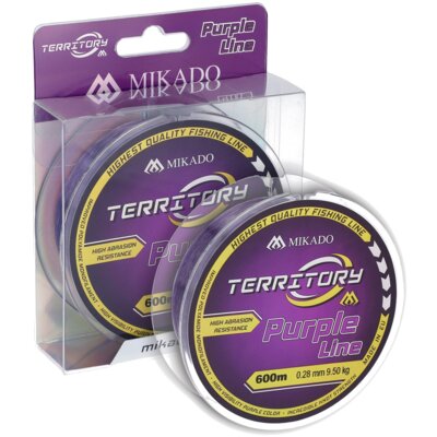 Żyłka MIKADO Territory 0.30 mm / 600 m Purpurowy