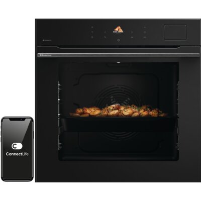 Piekarnik HISENSE BAS614P8B Elektryczny parowy Czarny A+