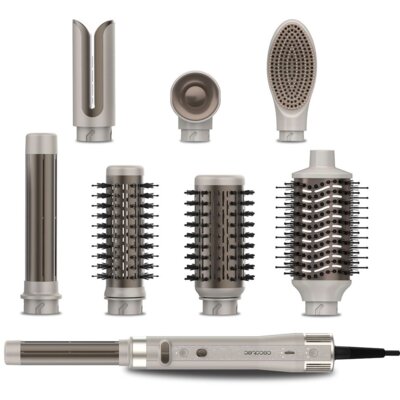 Suszarko-lokówka CECOTEC CeramicCare 8w1 AirGlam Gyro Szampański 33, 40, 70 mm 1500 W