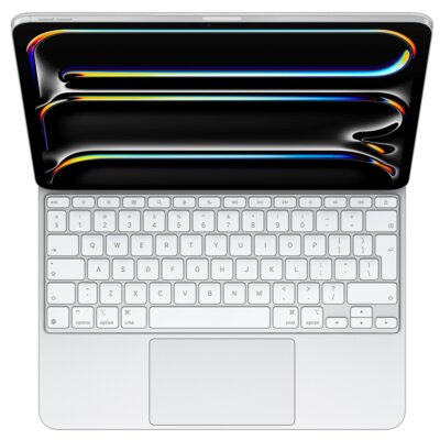 Etui na iPad Pro 13 cali APPLE Magic Keyboard Biały Klawiatura