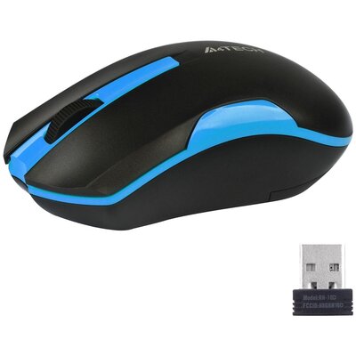 Mysz A4TECH V-Track G3-200N-1 Czarno-niebieski
